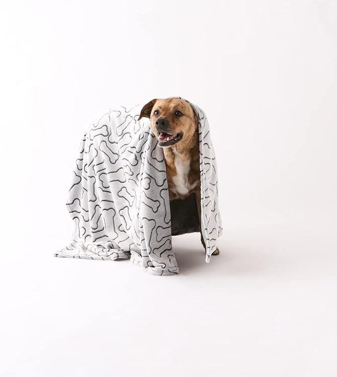 Bone Dry Embossed Bone Collection, Pet Blanket - Image 4