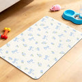 Dog Food Mat for Pet Cat Food Mat, Non-Slip Cat Pet Feeding Mats for Floor by BACDOILQ