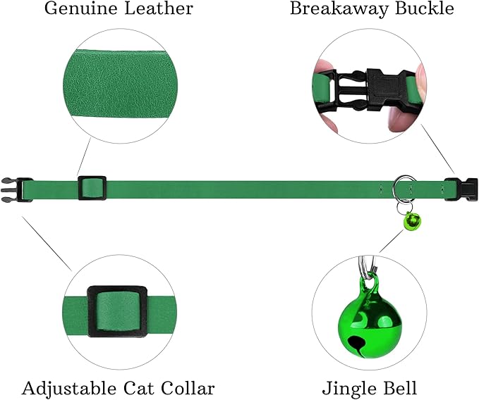 Breakaway Cat Collar Leather - Image 3