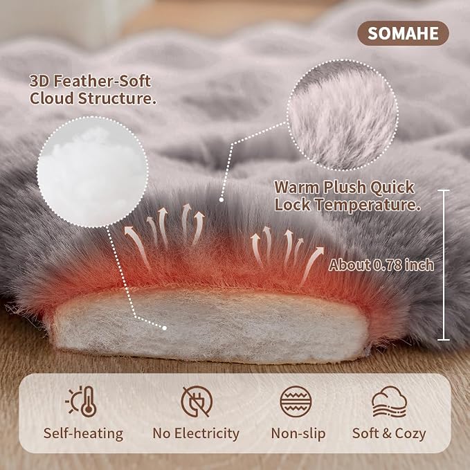 Self-Warming Cat Sleeping Bag, Enclosed Hooded Snuggle Sack - Image 5