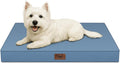 Outdoor Dog Bed for Small Dogs & Cats, Waterproof Dog Crate Mat Orthopedic Egg by TailStories