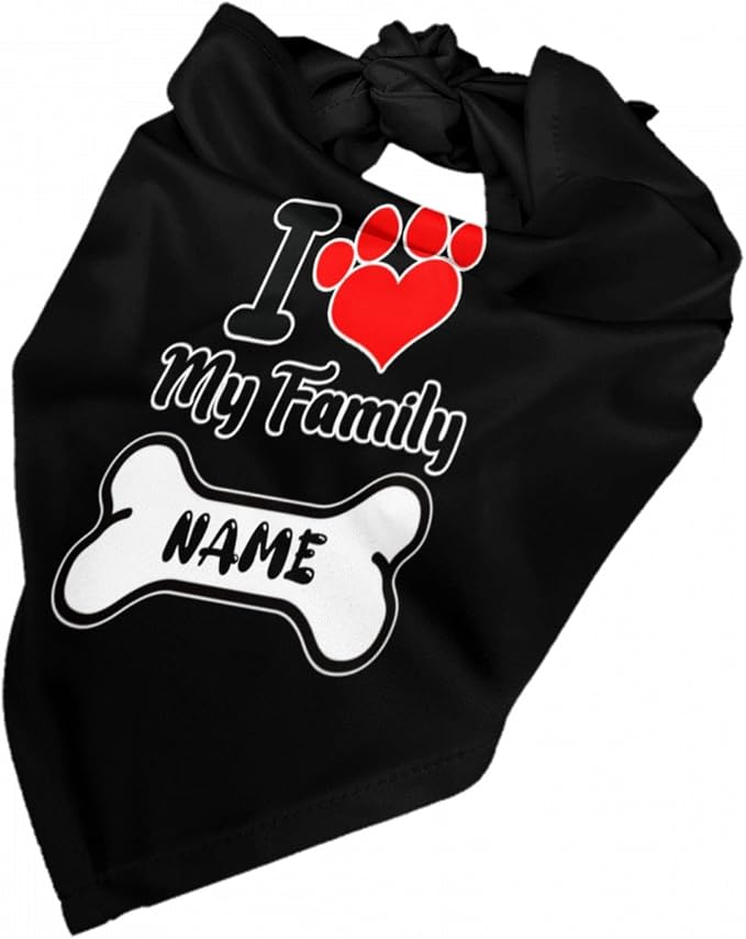 Custom Dog Bandana for Cat Dog Pet Add Your Design Personalized Neckwear - Image 7
