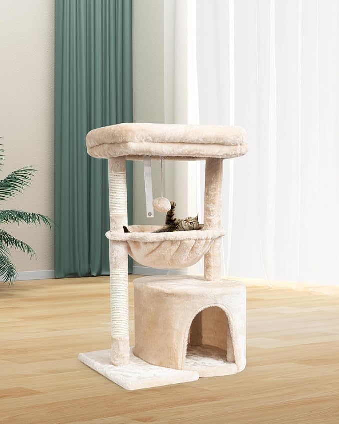 SYANDLVY Small Cat Tree for Indoor Cats, Kittens Condo - Image 7