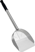 Cat Litter Scoop Deep Shovel, Detachable Long Handle Litter Scooper, Metal Cat by LIHOOOOM