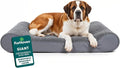 FurHaven Orthopedic Dog Bed for Large Dogs, Luxe Lounger Contour Mattress by FurHaven