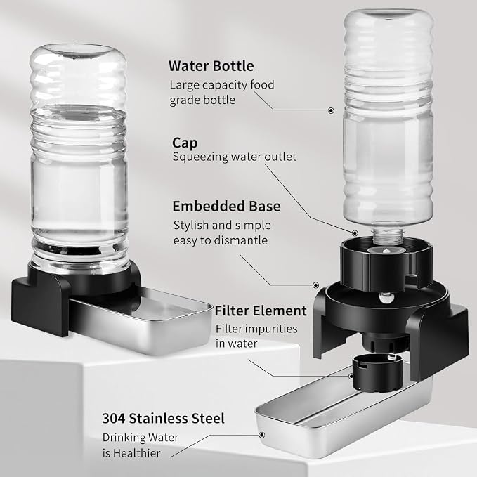 Marchul 1.9 Gallon Dog Water Dispenser, Automatic Dog Water Dispenser - Image 3