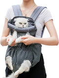 Dog Carrier Backpack, Pet Front Carrier Backpack Legs Out Dog Chest Carrier by Coppthinktu