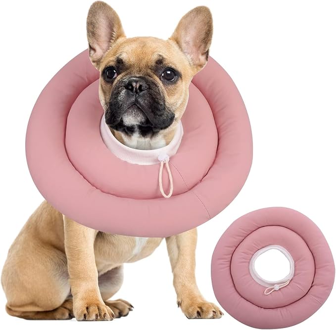 IDOMIK Dog Recovery Collar, Waterproof Soft Dog Cone After Surgery, Comfy by IDOMIK