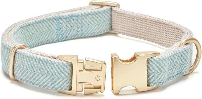 Soft Cotton Hemp Dog Collar - Image 3