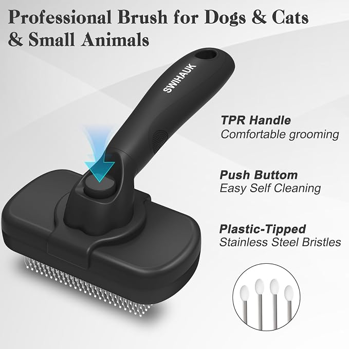Swihauk Self Cleaning Slicker Brush - Image 2