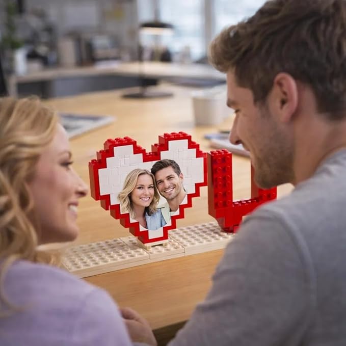 NAZENTI Personalised I Love You Building Bricks - Image 2