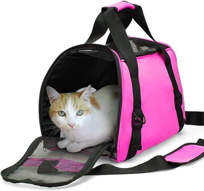Cat Carrier, Soft-Sided Pet Travel Carrier - Image 3