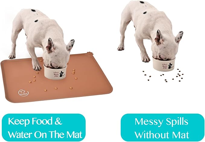Silicone Waterproof Dog Cat Pet Feeding Mats, Non Slip, Easy Clean Pet Dog Cat - Image 7