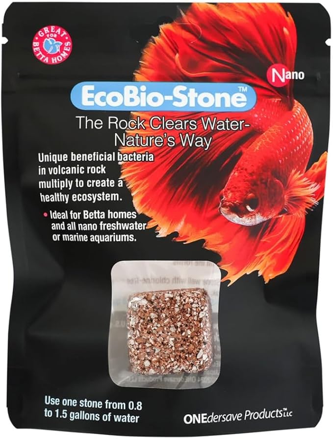 Aquarium Stone for Natural Water Clarification and Odor Removal Featuring by EcoBio-Block