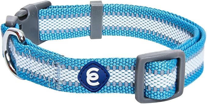 Blueberry Pet Essentials Matching Large Dog Collar | Adjustable Classic Solid by BlueberryPet