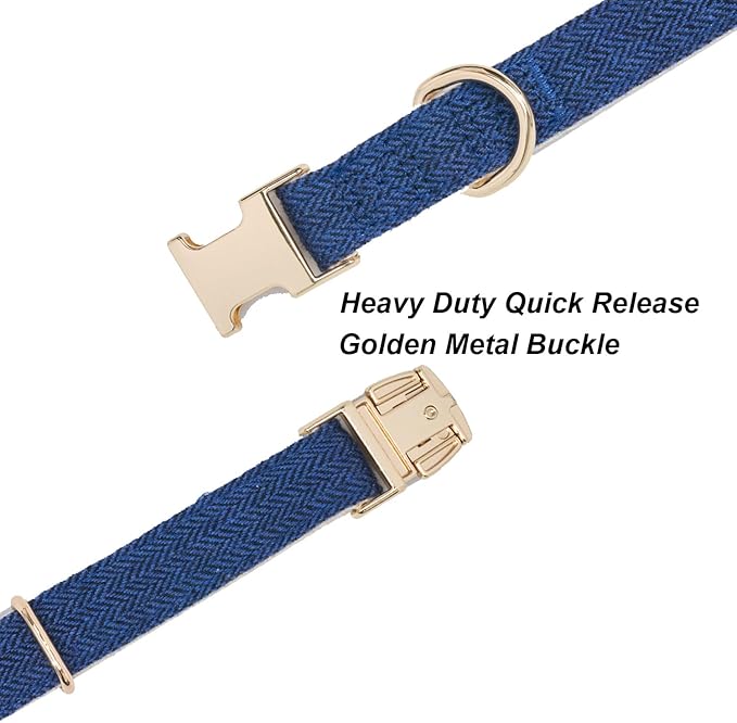 Soft Cotton Hemp Dog Collar - Image 7
