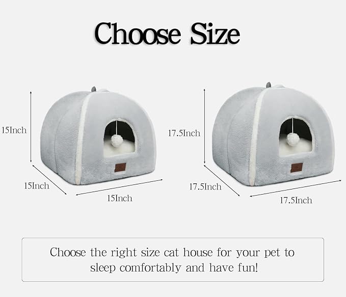Large Cat Bed for Indoor Cats - Image 5