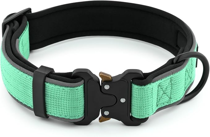 Plutus Pet Tactical Dog Collar, Reflective, Adjustable Heavy Duty Dog Collar - Image 2