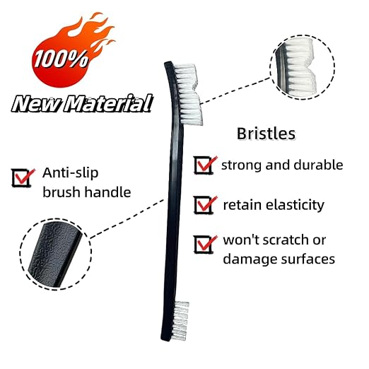 6-Pack Small Wire Brush Pro Kit: Nylon Bristles - Image 2