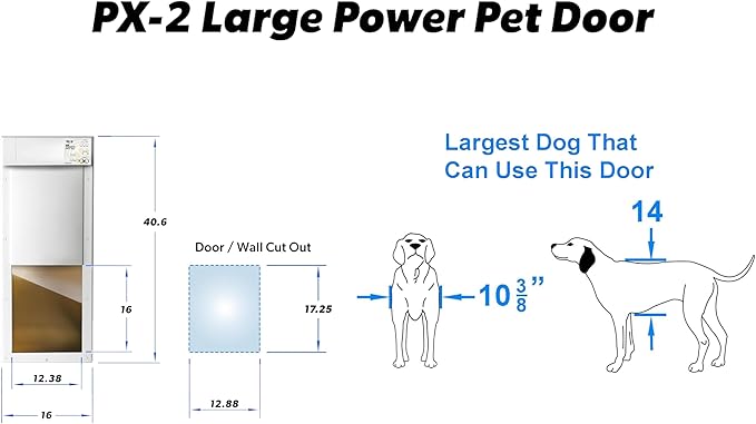 Power Pet Automatic Electronic Pet Door by High Tech Pet - Image 7