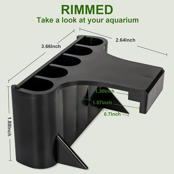 2 PCS Aquarium Plant Holder Top Hanging Fish Tank Plant Pot Aquarium Planter - Image 5