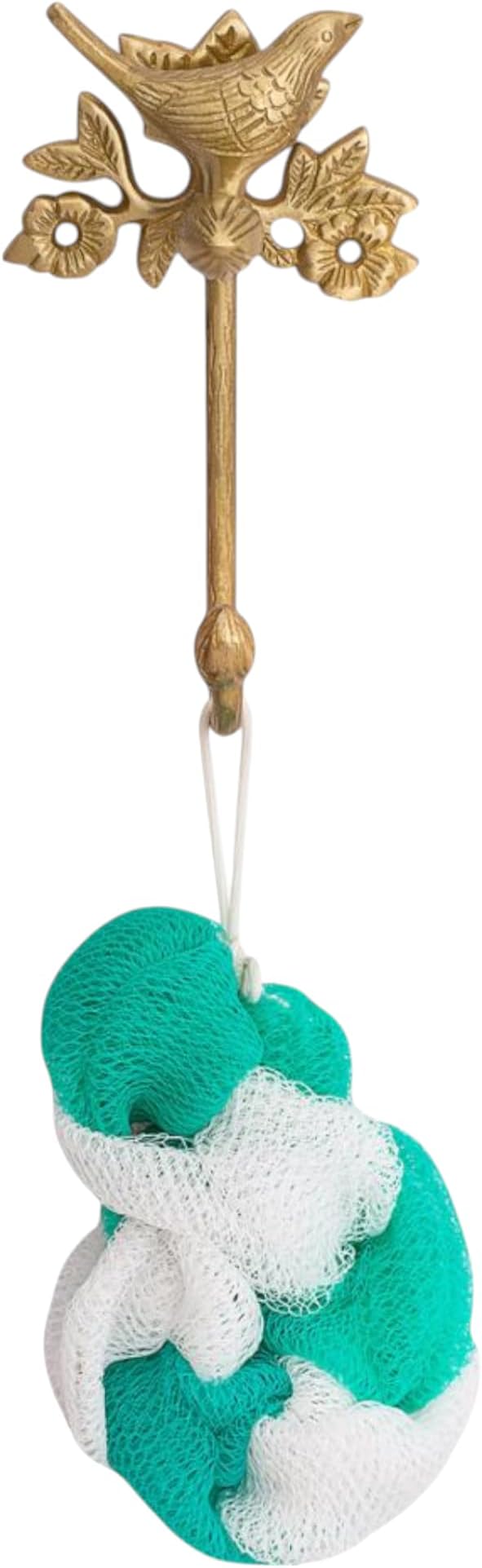 STYLENT Decor Solid Brass Bird Antique Towel Hook Bathroom Accessories Retro - Image 3