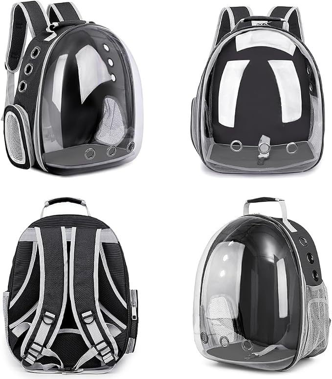 Pet Backpack Carrier, Bubble Backpack Cat Carrier, Pets and Small Dogs - Image 6