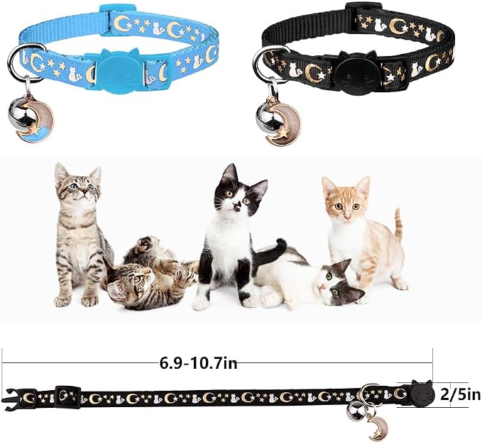Baeuppit 2PCS Breakaway Cat Collars - Image 4