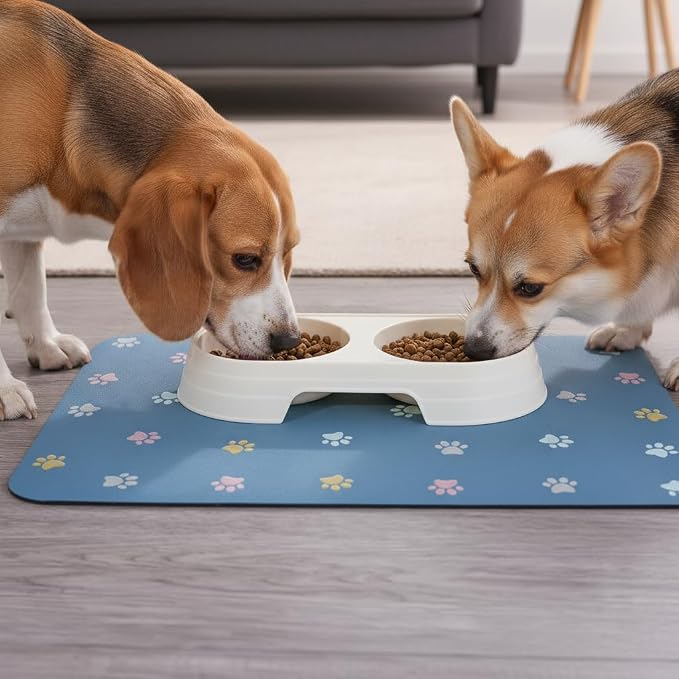 Pet Feeding Mat Absorbent Dog Mat - Image 8
