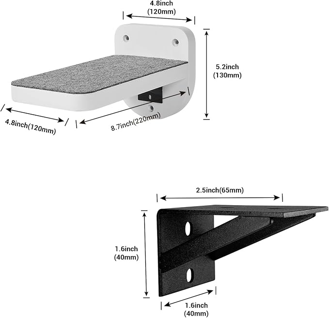 ESPETS Set of 3 Natural Wood Cat Steps - Image 3
