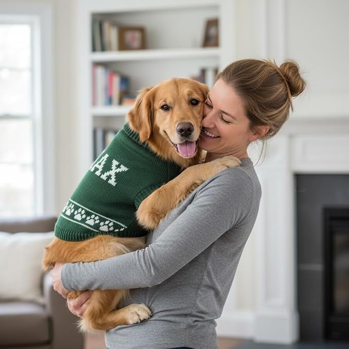Customizable Pet Sweater for Dogs & Cats - Image 4