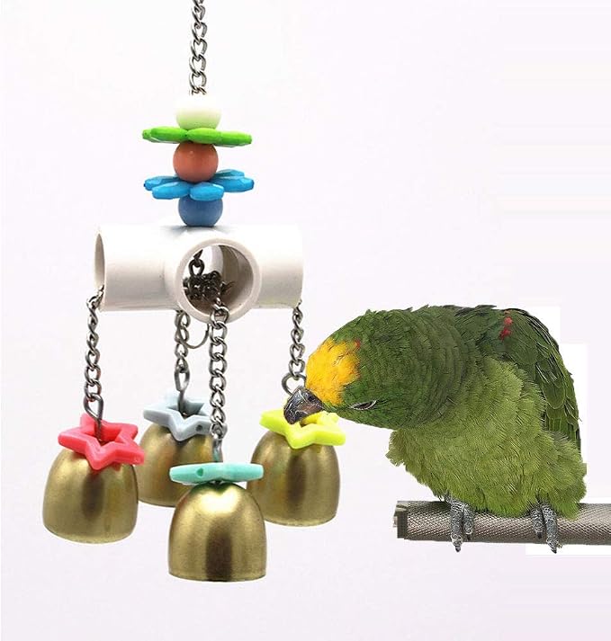 Bird Parrot Bells Toy with Sweet Sound by Wontee
