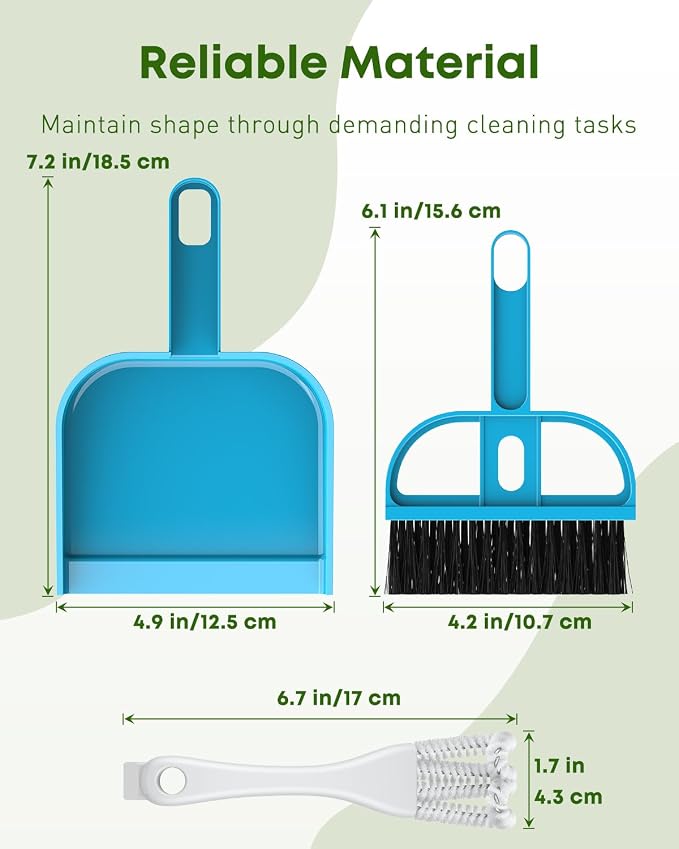 Pawfly 3 Pcs Bird Cage Cleaner Brush - Image 2