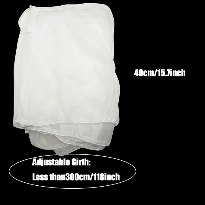 Allazone Bird Cage Seed Catcher, Large Bird Cage Cover, 75-118'' Universal - Image 2