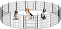 Yaheetech Expandable Dog Playpen, 16 Panel 20 inch Puppy Playpen by Yaheetech