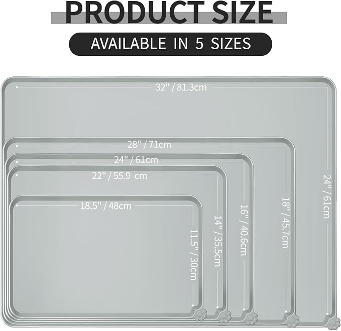 Waterproof Pet Feeding Mat - Image 2
