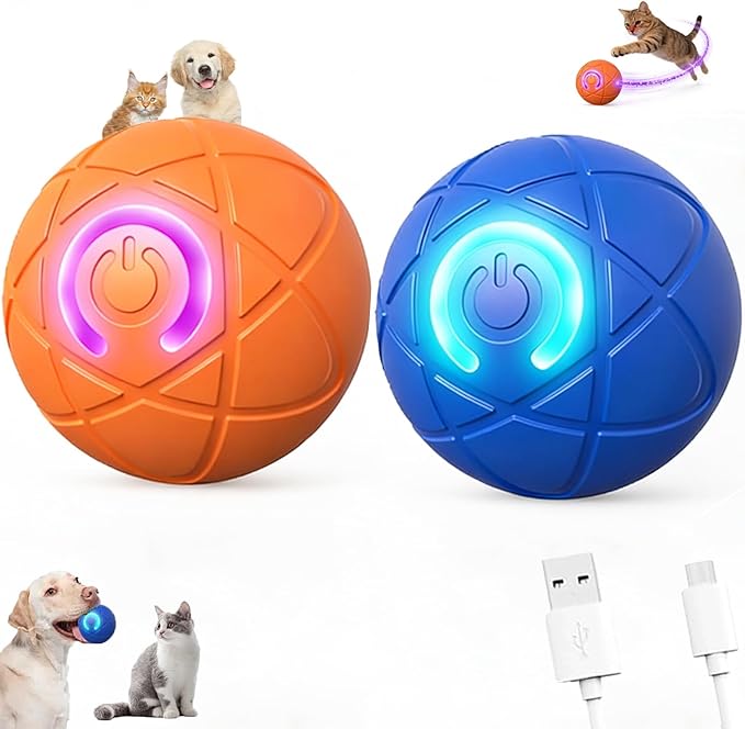 Valentines Day Gifts Dog Balls Interactive Dog Toys 2pc Shaky Ball Toy by AUTRETY