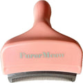 Pet Deshedding Tool with Curve Blade, Cat Grooming Brush, Tight V-shaped Teeth by Unknown