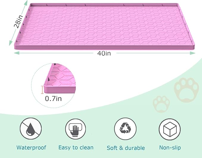 Cat Litter Mat, Silicone Large Cat Mat - Image 3