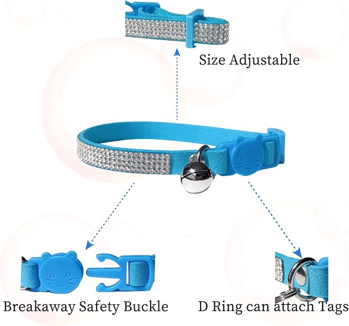 Rhinestone Cat Collar Breakaway - Image 2