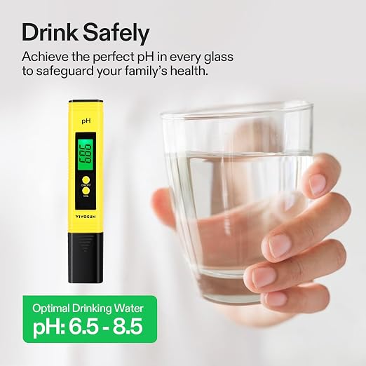 VIVOSUN Digital pH Meter, 0.01pH High Accuracy Pen Type pH Tester - Image 8