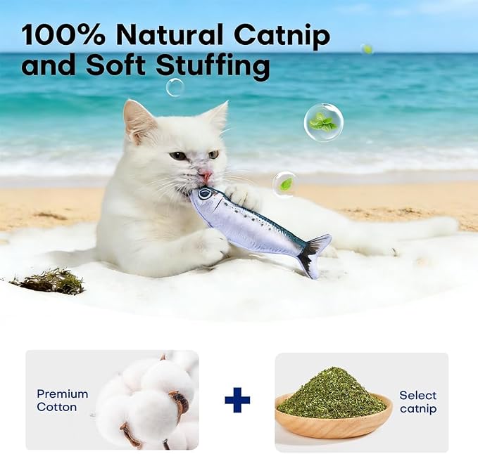 Realistic Floppy Fish Cat Toy - Image 6