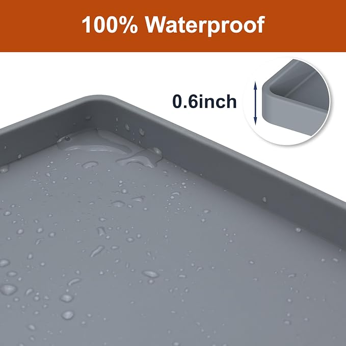 22" x 19" Extra Thick Waterproof Silicone Mat - Image 3