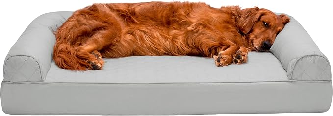 Furhaven Orthopedic Dog Bed for Large Dogs w/ Removable Bolsters & Washable by FurHaven