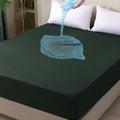 King Mattress Protector Waterproof, Fitted Sheet Style Breathable Mattress Cover by OHANO