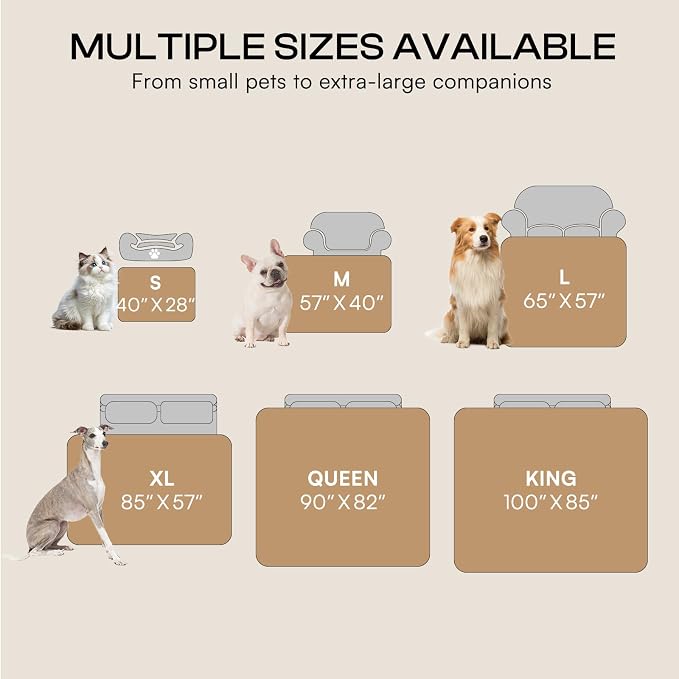 Luciphia Waterproof Pet Blanket, Liquid Pee Proof Dog Blankets - Image 7