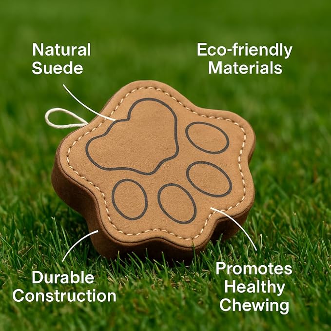 Natural Jute Dog Chew Toy – Tough Paw-Shaped Puppy Teething Toy, Durable & Safe - Image 7
