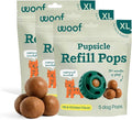 WOOF Pupsicle Refill Pops, Delicious Long Lasting Dog Treats, Pre-Made Pupsicle by Woof