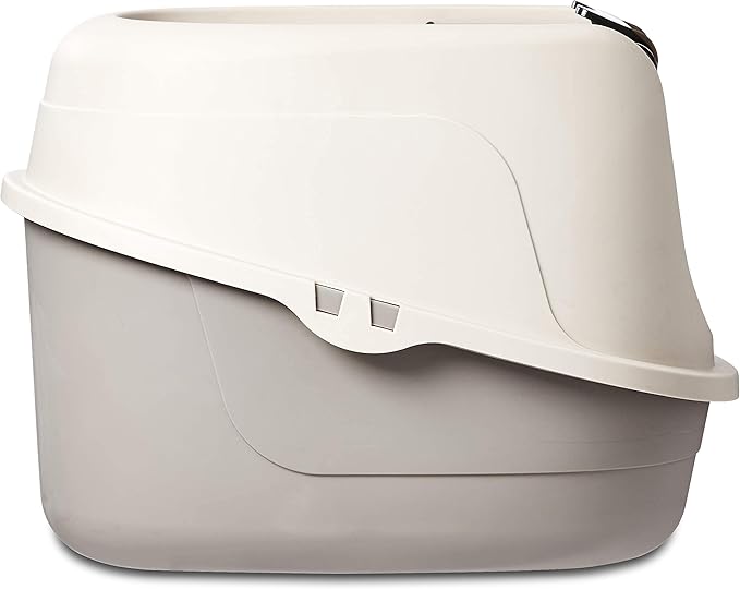 Amazon Basics No-Mess Hooded Enclosed Cat Litter Box - Image 3