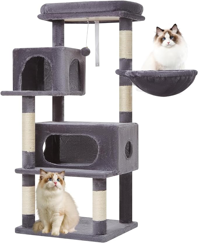 Taoqimiao Cat Tree, 49-Inch Cat Tower by Taoqimiao